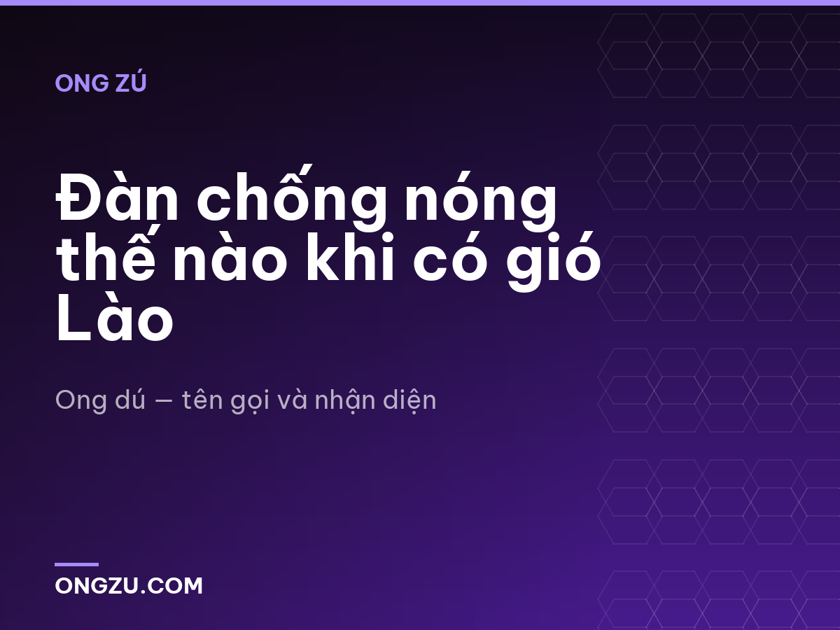 Đàn chống nóng thế nào khi có gió Lào