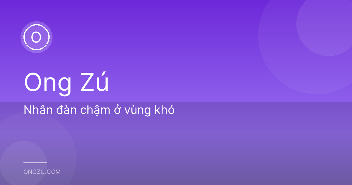 Nhân đàn chậm ở vùng khó